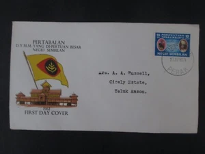 Malaysia Perak - Teluk Anson 1961 FDC Postal Cover C40 - Picture 1 of 1