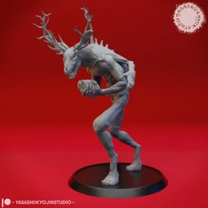 Wendigo - Yasashii - Monster Dungeons and Dragons 32 mm Fantasy D&D Roleplay - Imagen 1 de 6