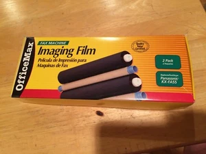 Office Max 2 pack of replacement Panasonic KX-FA55 fax replacement film - Picture 1 of 4