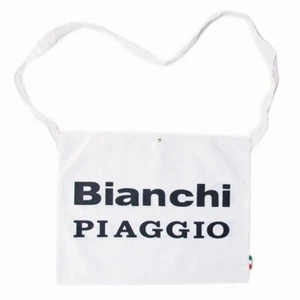 Bianchi Piaggio Retro Team Cotton Musette Bag Vintage Coppi Grimondi Retro - Picture 1 of 1
