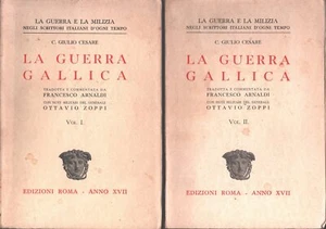 La Guerra Gallica (vol. 1 e 2) di Caio Giulio Cesare - a cura di Arnaldi e Zo... - Imagen 1 de 1