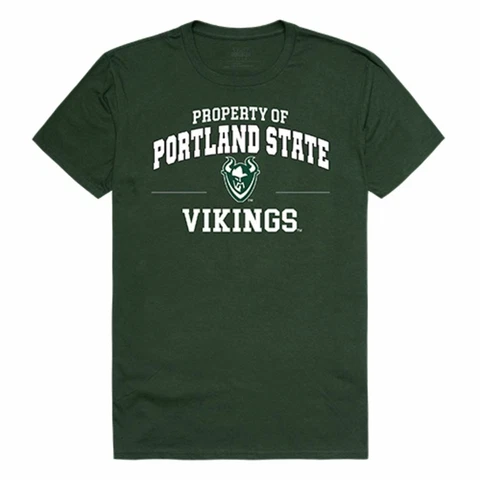 PSU Portland State University Vikings Property T-Shirt Cover