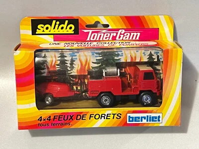 Solido 1/50th Scale #354 Toner Gam Berliet 4x4 Feux de Forets tous terrains - Image 1 of 4