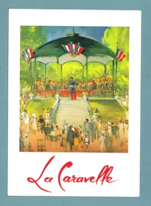 1960 LA CARAVELLE Restaurant NYC Vintage UNPOSTED Postcard Jean Pages Mural - Picture 1 of 2