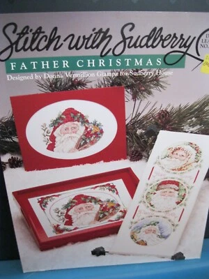 PATRÓN PUNTO DE CRUZ "PADRE NAVIDAD" DE SUDBERRY HOUSE Foto 1 de 3