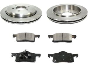 Rear Brake Pad and Rotor Kit 93FRPT62 for Ford Expedition 2003 2004 2005 2006