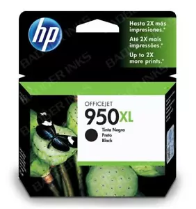 Cartucho de tinta para impresora HP950XL negro original de alta capacidad 950XL - Imagen 1 de 1