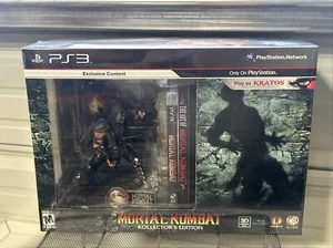 New Mortal Kombat Kollector's Edition PS3 Scorpion & Sub-Zero bookends - Picture 1 of 8
