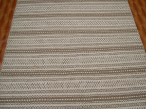 4'x6' ft Kilim Area Rugs Antique Tribal Flat Weave Kilim Dhurrie Brown color Rug