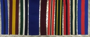 Stable Belt Material Ceremonial And Parade Cotton Canvas Web Assorted NEW - Picture 1 of 20