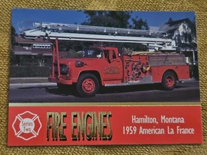 1993 Fire Engines Series 2 #143 Hamilton, Montana 1959 American La France - Picture 1 of 6