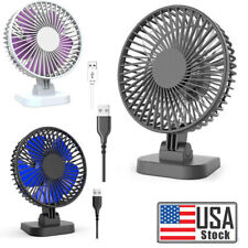 4 inch Mini Usb Desk Fan Small Quiet Personal Table Cooler Cooling Portable Fan