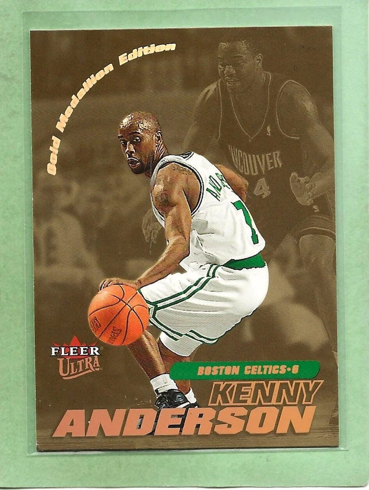 KENNY ANDERSON - 2000-01 Fleer Ultra "Gold Medallion" - #103G - Celtics- MINT - Image 1 of 1