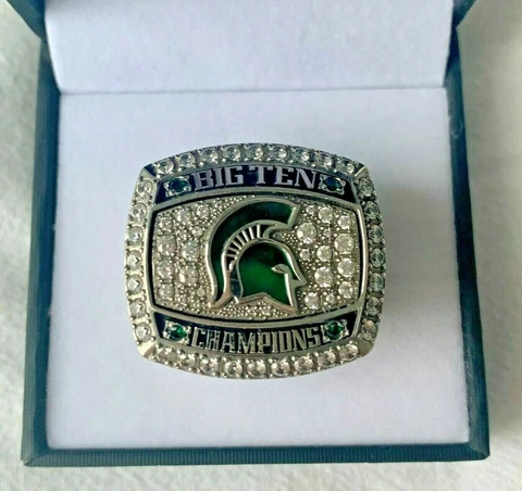 Michigan State Spartans 2012 Big Ten Championship Ring 🏀 Cover