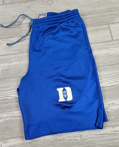 Vtg 90s DUKE BASKETBALL Blue  Shorts Men Sz M Footlocker By Team Edition Apparel Cover