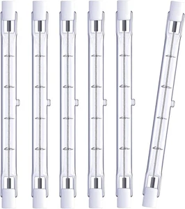 6er Halogen Leuchtmittel R7S 118mm 300W,Dimmbar Halogenstab Halogenstab Warmweiß - Bild 1 von 7