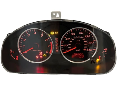 Cuadro de instrumentos velocímetro 06 07 Mazda 6 indicadores del panel de instrumentos 106.923 millas Foto 1 de 4