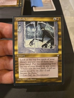 MTG Ice Age Diabolic Vision Never Played Nm - Image 1 of 4