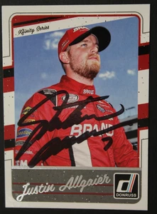 Justin Allgaier Signed Autographed 2017 Donruss NASCAR Racing Panini Card #75 - Picture 1 of 3
