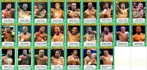 IBF Heavyweight Champions Lineage Boxing Trading Cards Holmes Tyson Lewis Usyk - Picture 1 of 1
