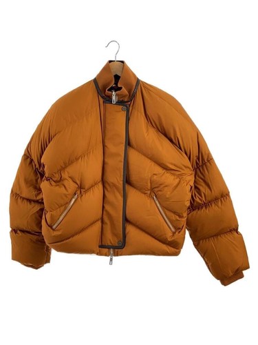 HERMÈS Piumino HERMES 2019AW modello borduc reversibile 38 poliestere cammello