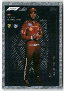 Topps F1 Turbo Attax 2025 Formel 1 No. 314 Lewis Hamilton Diamond Pull - Picture 1 of 2