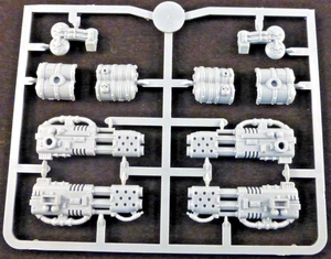 Land Raider Redeemer Tank Flamestorm Cannons (Pair) 40K Space Marine Model Parts - Picture 1 of 2