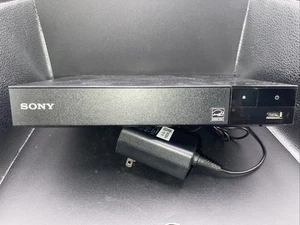 Sony BDP-S1700 Blu-Ray DVD Player - Black w/ Power Cord Tested NO REMOTE - Picture 1 of 7