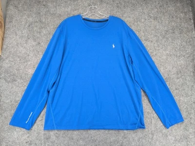 Рубашка поло Ralph Lauren мужская размер XL функциональная с длинным рукавом легкая повседневная для гольфа - Изображение 1 из 4