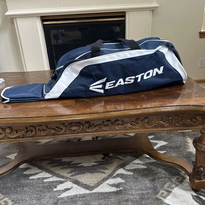 Bolsa de béisbol y softbol Easton azul/blanco bolsa de murciélago de lona correa de transporte 34 pulgadas Foto 1 de 4