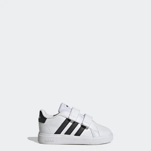 adidas Sportswear AU Kids Grand Court Lifestyle Hook And Loop Sneakers - Picture 1 of 10