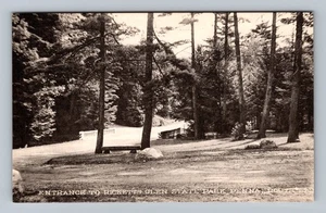 PA-Pennsylvania Entrada a Ricketts Glen State Park Postal Antigua Postal - Imagen 1 de 2