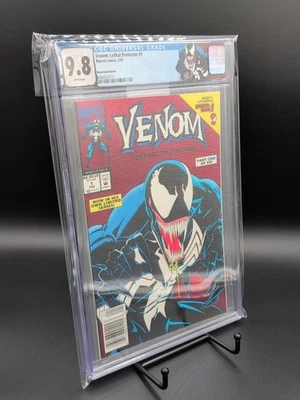 Venom: Lethal Protector #1 CGC 9.8 Newsstand Edition Matching Custom Label  - Image 1 of 4