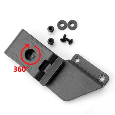 360 Rotatable Belt Clip with Screws for Kydex Holster K Sheath