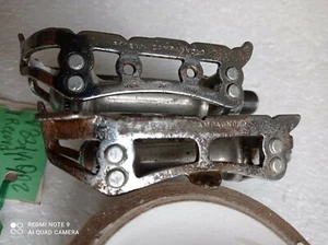 CAMPAGNOLO RECORD RACING PEDALS STEEL CAGE PEDALI - Picture 1 of 7