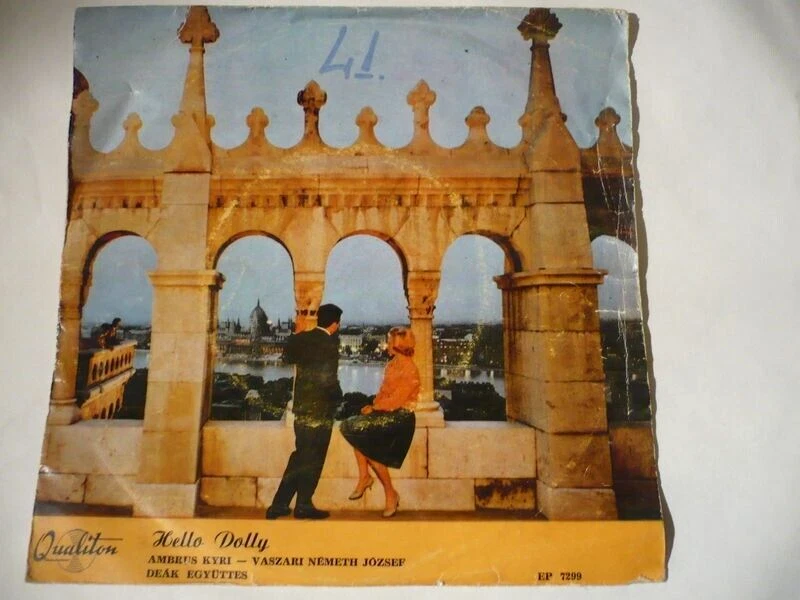 HELLO DOLLY! Hungarian covers by Ambrus Kyri 45 EP 7" Qualiton 1964 LISTEN - Bild 1 von 1