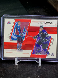 2002 ITG Big Deal Ruby Rob Blake Adam Deadmarsh #251 HOF 186/200