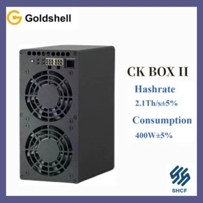 NEW Goldshell CK BOX II CKB Miner Dual modes 1.54T/260W or 2.1T/400W No PSU - Image 1 of 4