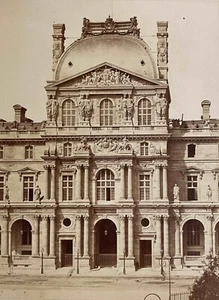 BALDUS Edouard, Pavillon Richelieu, Le Louvre, Paris circa 1859 vintage signé - Picture 1 of 3
