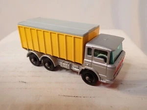 Vintage Matchbox/Lesney Tipper Container Truck #47 Made In England 1960's - Picture 1 of 6