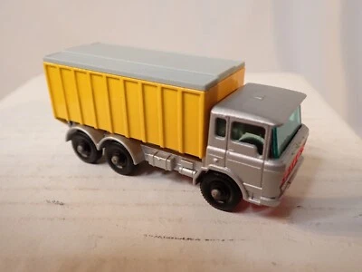 Vintage Matchbox/Lesney Tipper Container Truck #47  Made In England 1960's - Image 1 of 4