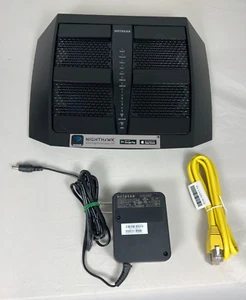 NETGEAR Nighthawk X6 AC3200 Tri-Band WiFi Router R8000 3.2Gbps WiFi Speed - Picture 1 of 6