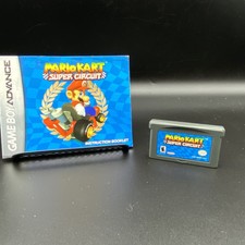 Nintendo GBA Mario Kart Super Circuit" - Game Boy Advance Game w/ Manual (Works)