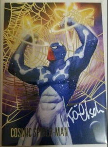 2017 Fleer Ultra Spider-Man GOLD WEB #22 COSMIC SM Koelsch 18/49 Auto💥 - Bild 1 von 1
