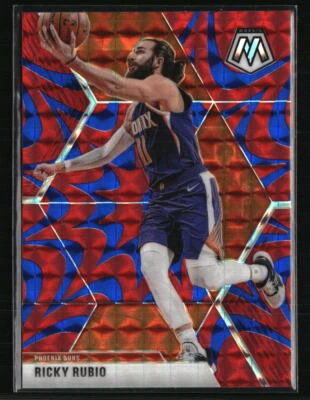 Ricky Rubio 2019 Panini Mosaic Reactive Blue Prizm #158  Basketball Card - Image 1 of 2