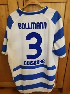 2011 - 2013 MSV Duisburg, Home Shirt by Nike, #3 Bollmann, Match Worn, Size XL - Picture 1 of 8