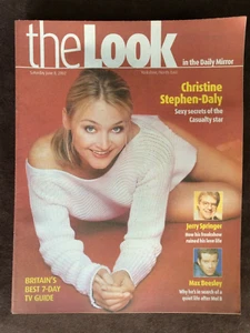 THE LOOK Jun 2002 CHRISTINE STEPHEN-DALY Paul O'Grady Max Beesley Jerry Springer - Picture 1 of 2