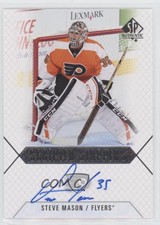 2015-16 SP Authentic Scripted Stoppers Steve Mason #SS-SM Auto