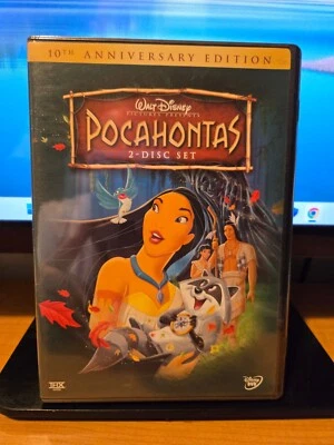 Disney Pocahontas: 10th Anniversary Edition (DVD, 1995) NEW, Sealed - Image 1 of 2