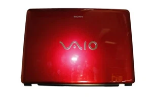 Displaydeckel  lcd cover f. Sony VAIO VGN-CR Series Rot gebraucht used rot - Afbeelding 1 van 1